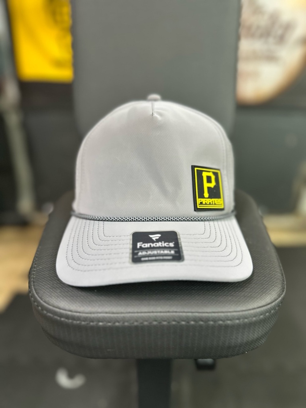 Fanatics Gray Pittsburgh Pirates Patch Cap